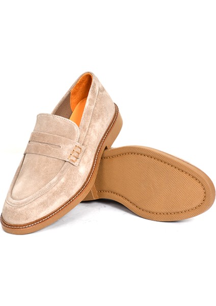 Hakiki Süet Deri Loafer Erkek Ayakkabı - Tuna 242023 fırsatları