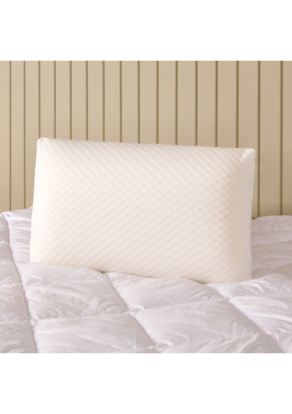 Soft Visko Yastık - Beyaz - 40X60 cm