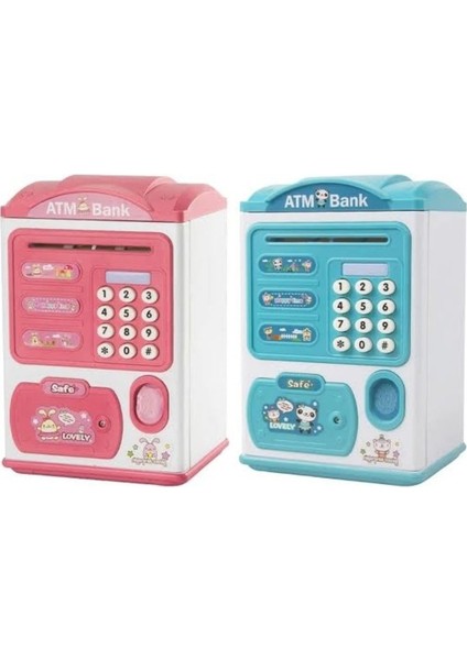 Parmak Izi Şifreli Atm Kumbara Otomatik Para Kutusu Kumbarası fiyatları