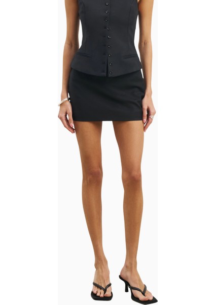 Tailored Micro Mini Streç Kadın Etek fırsatları