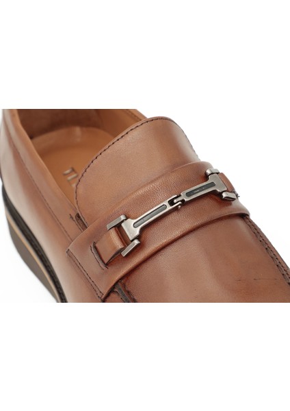 Hakiki Deri Loafer Erkek Ayakkabı Eva Taban - Tuna E3899 indirimleri