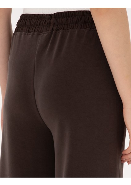 Kadın Kahverengi Loose Fit Eşofman Altı 50315304-VR029