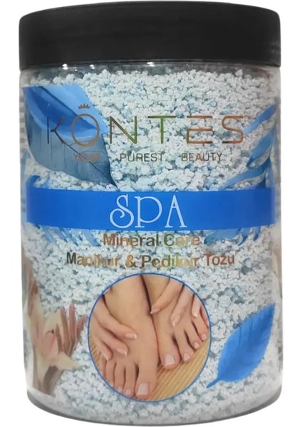 Kontes Spa Mineral Care Manikür Pedikür Tozu Mavi 500 gr