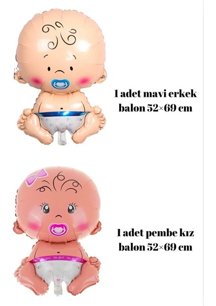 Cinsiyet Belirleme Partisi Kız Mı Erkek Mi - Baby Balon Kutusu - Lüks Set fırsatları