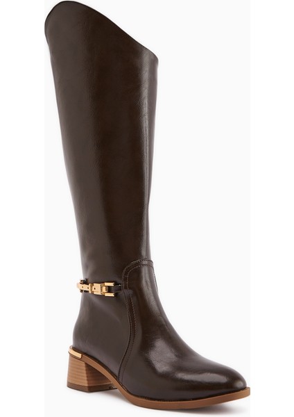 Kamilla Kahve Tokalı Kadın Çizme fiyatları