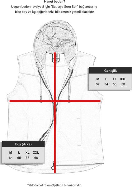 Kadın Flavia Rahat Kesim Kapüşonlu Üç Iplik Şardonsuz Pamuk Fermuarlı Yelek modelleri