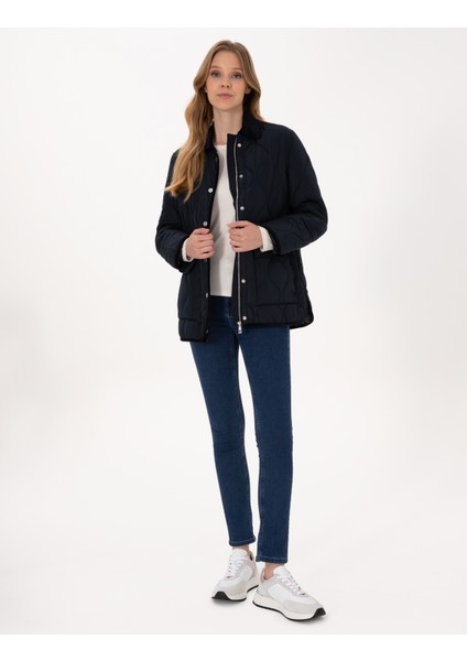 Kadın Lacivert Comfort Fit Mont 50314035-VR033 fırsatları