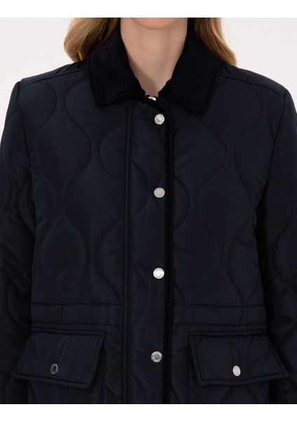 Kadın Lacivert Comfort Fit Mont 50314035-VR033