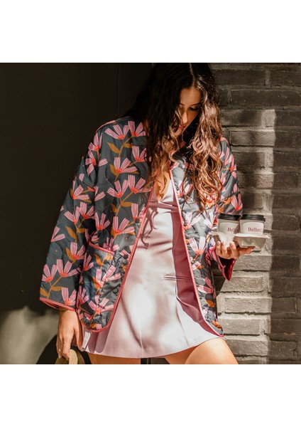 Malone Atelier Quiet Bloom Kapitone Ceket