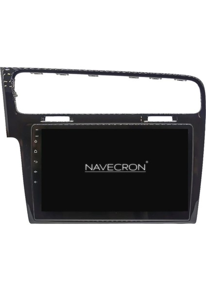 Volkswagen Golf 7 2012-10 10" Siyah Uyumlu Androıd Multimedya Gerçek 2/32 Kablosuz Carplay Geri Görüş Kameralı