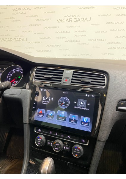 Volkswagen Golf 7 2012-10 10" Siyah Uyumlu Androıd Multimedya Gerçek 2/32 Kablosuz Carplay Geri Görüş Kameralı modelleri