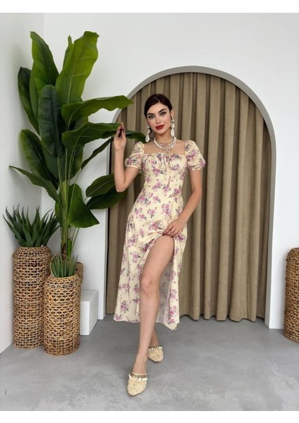 Zeze Balon Kol Elbise modelleri