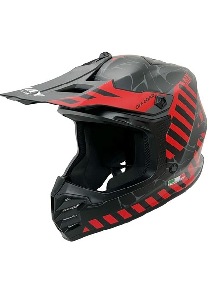 Alert Full Face Bisiklet Kaskı Sway 618