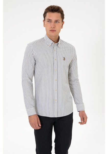 Erkek Vanilya Gömlek Desenli 50308509-VR110 modelleri