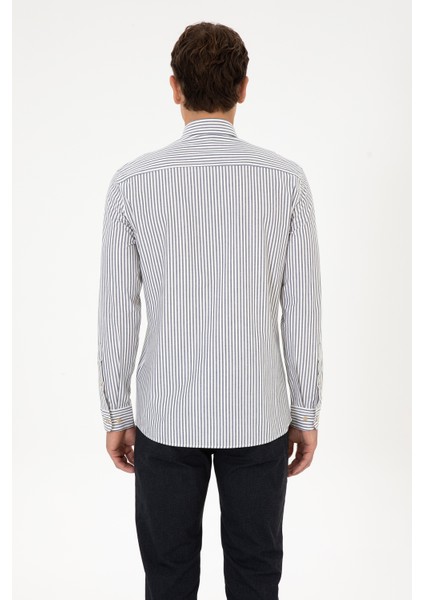 Erkek Vanilya Gömlek Desenli 50308509-VR110 indirimleri