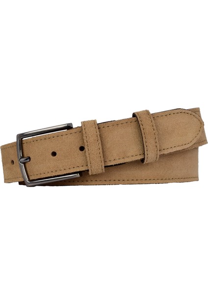 %100 Hakiki Deri 4 cm Açık Sarı Süet Kemer Kot,kanvas Uyumlu Süet_açık.sarı fırsatları