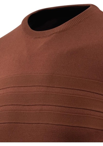 Erkek Sıfır Yaka Kazak Çelik Örgü Klasik Kalıp 5247C BGL-ST04858 fırsatları