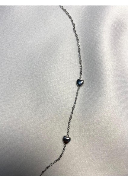 Mini Kalpli Ince Zincir Çelik Kolye fiyatları