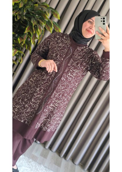 Kadın Giyim Şerit Desenli Samira Takım indirimleri