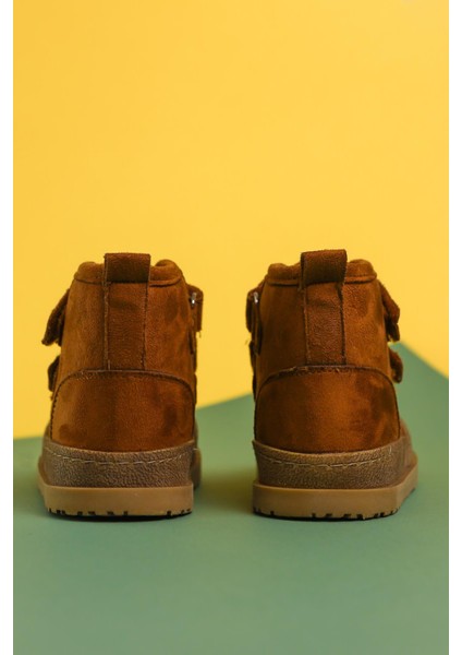 Jolan Taba Süet Cırtcırtlı Çocuk Bot indirimleri