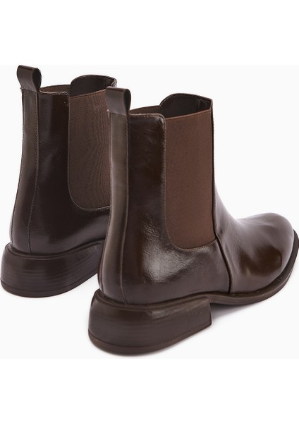 Juta Kahve Lastikli Çekme Kadın Bot fırsatları