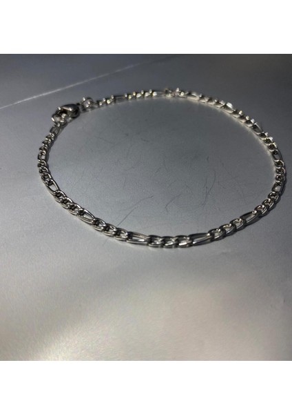 Stainles Steel Çelik Ince Zincir Bileklik