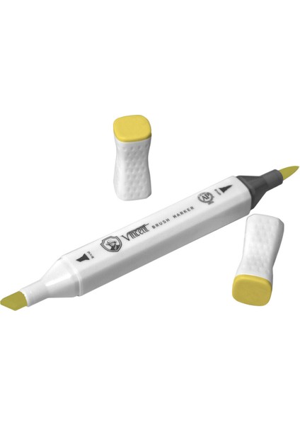 Graph Master Brush Marker Y114 Cadmium Yellow modelleri
