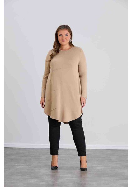 Büyük Beden Kristal Tunik modelleri