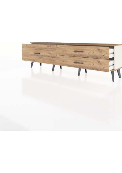 Arges Tv Ünitesi 3 Çekmeceli 176X30X51 Aytaşı-Çam/çam modelleri