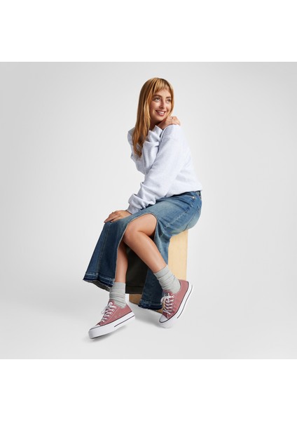 Chuck Taylor All Star Lift Kadın Pembe Platform SNEAKER.665