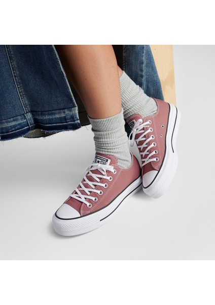 Chuck Taylor All Star Lift Kadın Pembe Platform SNEAKER.665