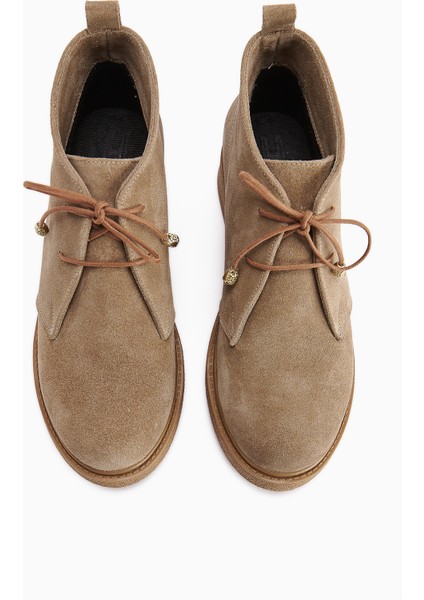 Henna Hakiki Deri Vizon Süet Bağcıklı Kadın Bot modelleri