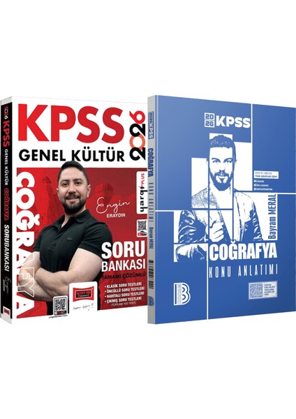 2026 Kpss Coğrafya Soru Bankası Tamamı Çözümlü Engin Eraydın - 2026 Kpss Coğrafya Konu Anlatımı