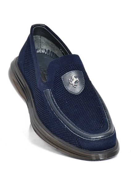 Triko Örme Lacivert Loafer Erkek Ayakkabı Eva/tpu Taban - 3011 fiyatları
