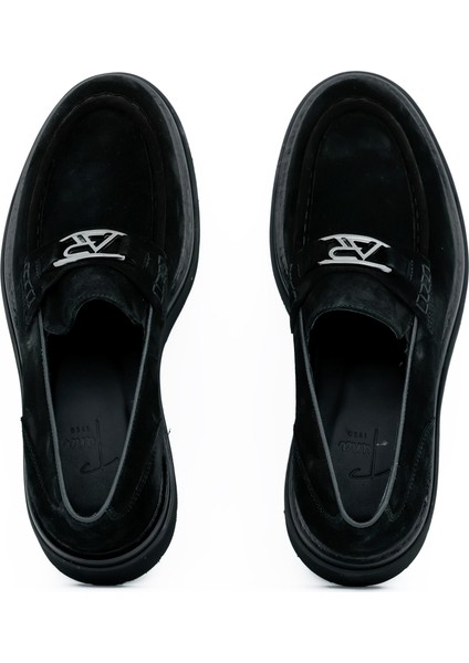 Hakiki Deri Loafer Erkek Ayakkabı Toka Detaylı Eva Taban - E4289 fırsatları