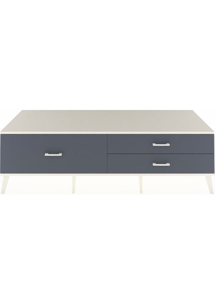 Kronos Tv Ünitesi 3 Çekmeceli 176X59X51 Antrasit-Aytaşı/antrasit