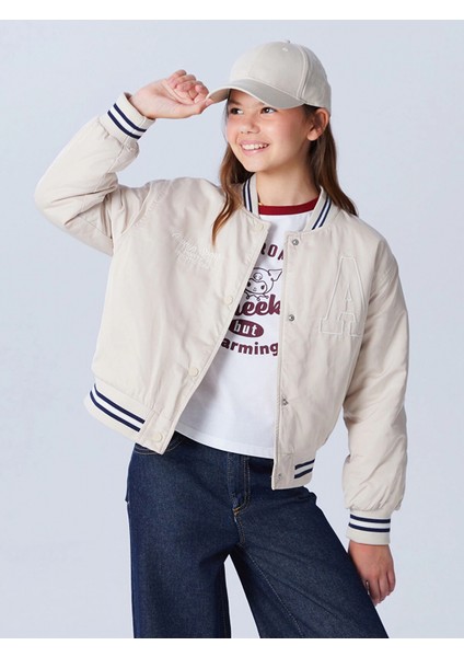 Lcw Kids Bej Kız Çocuk Kolej Mont