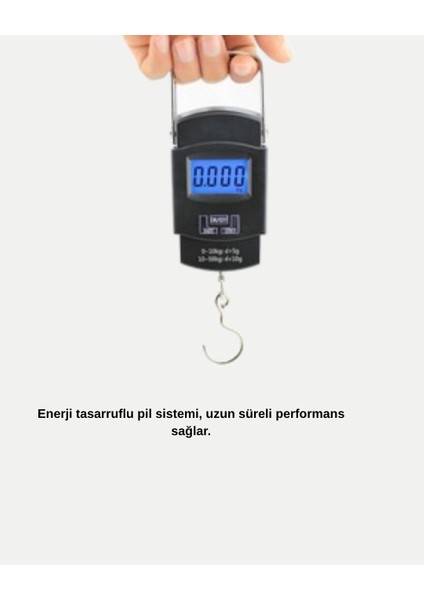 Dijital El Kantarı – 50 kg Taşıma Kapasiteli, Taşınabilir Hassas Tartı fırsatları
