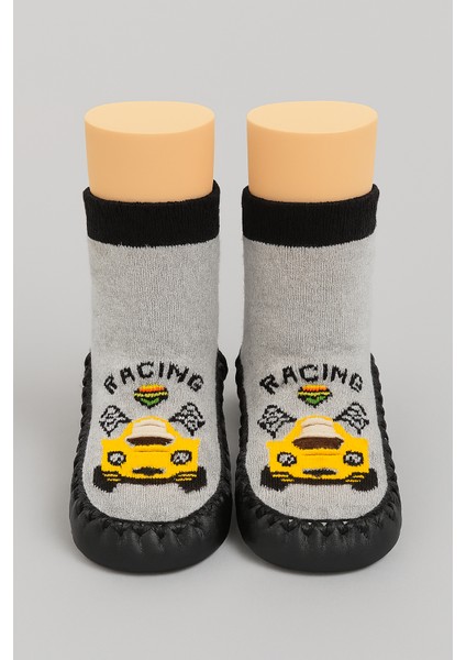 Cotton Erkek Bebek Çarık Çorap