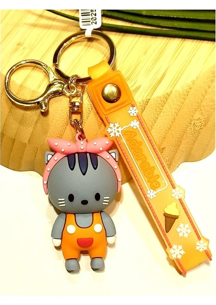 Renkli Figürlü Anahtarlık