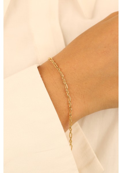 Zincir Altın Bileklik CGKBLK0357 modelleri