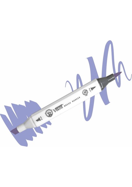 Graph Master Brush Marker V147 Lavender