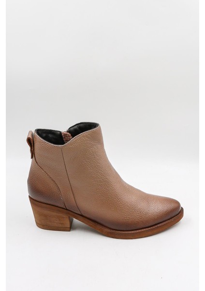 Kadın Hakiki Deri Bot 25440003K - Kum - 36