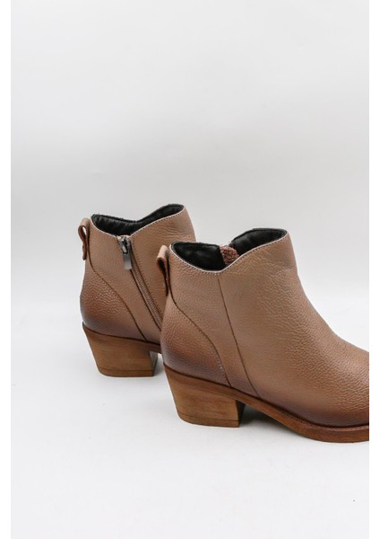 Kadın Hakiki Deri Bot 25440003K - Kum - 36 modelleri