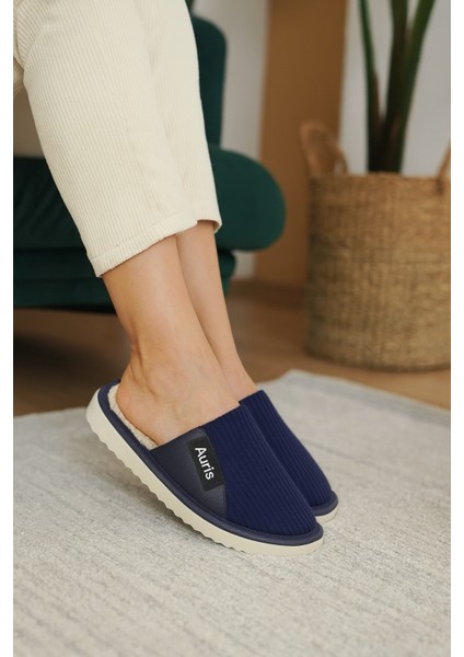 AR-060 Unisex Kadife Kumaş Içi Kürklü Kışlık Ev Terliği fırsatları