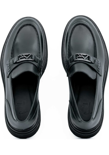 Hakiki Deri Loafer Erkek Ayakkabı Toka Detaylı Eva Taban - E4289 modelleri