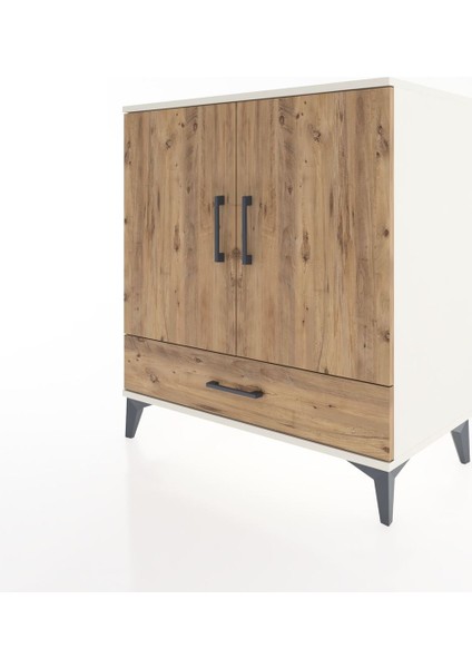 Hyperion Şifonyer 3 Raflı Tek Çekmeceli 2 Kapaklı 88X44X96 Aytaşı-Çam modelleri