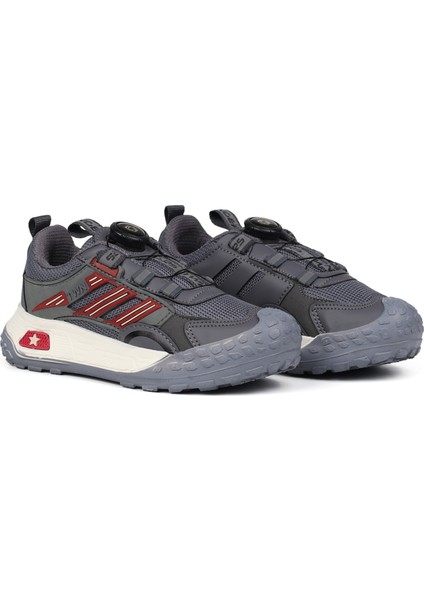 Kız Çocuk Füme Günlük Spor Ayakkabı | Rahat Yürüyüş ve Koşu Sneaker - Şık ve Dayanıklı Tasarım