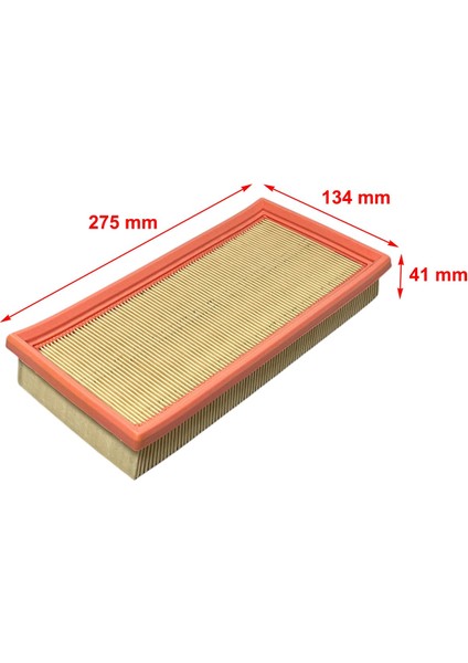 Vw Golf I, Jetta I, Passat B1 1.6, 1.8, 1975-1984 Hava Filtresi fiyatları