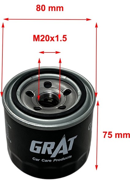 Kia Stinger 2.0 2017 ve Sonrası Yağ Filtresi fiyatları